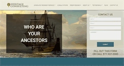 Desktop Screenshot of heritageconsulting.com